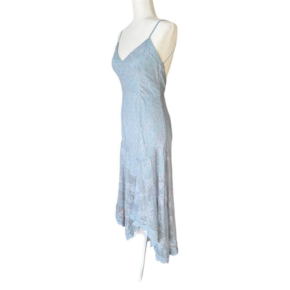 La Maison Talulah Whirlwind Lace Asymmetrical Midi Dress Size Small Prom Formal - Picture 4 of 15